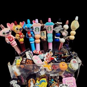 Colorful Kids Toy Pencil Toppers Set